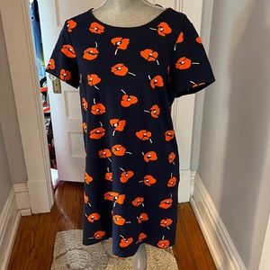 Draper James floral sheath dress, size M